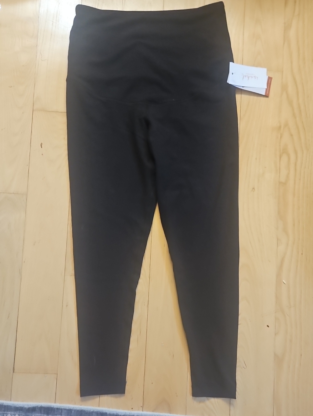 Isabel Maternity by Ingrid & Isabel Black High-Rise Maternity Leggings